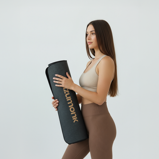 The Zuzumonk Yoga Mat - Ebony