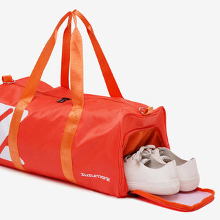 The Zuzumonk Gym Bag v2.0 Inferno Orange