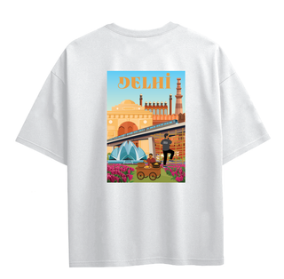 Limited Edition: Delhi Devils Circuit x Zuzumonk Oversized T-shirt