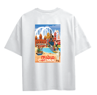 Limited Edition: Chennai Devils Circuit x Zuzumonk Oversized T-shirt