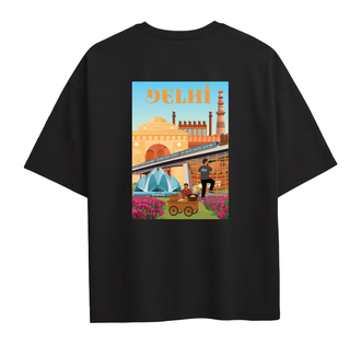 Limited Edition: Delhi Devils Circuit x Zuzumonk Oversized T-shirt
