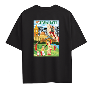 Limited Edition: Guwahati Devils Circuit x Zuzumonk Oversized T-shirt