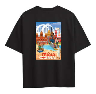 Limited Edition: Chennai Devils Circuit x Zuzumonk Oversized T-shirt