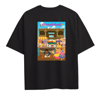Limited Edition: Ahmedabad Devils Circuit x Zuzumonk Oversized T-shirt