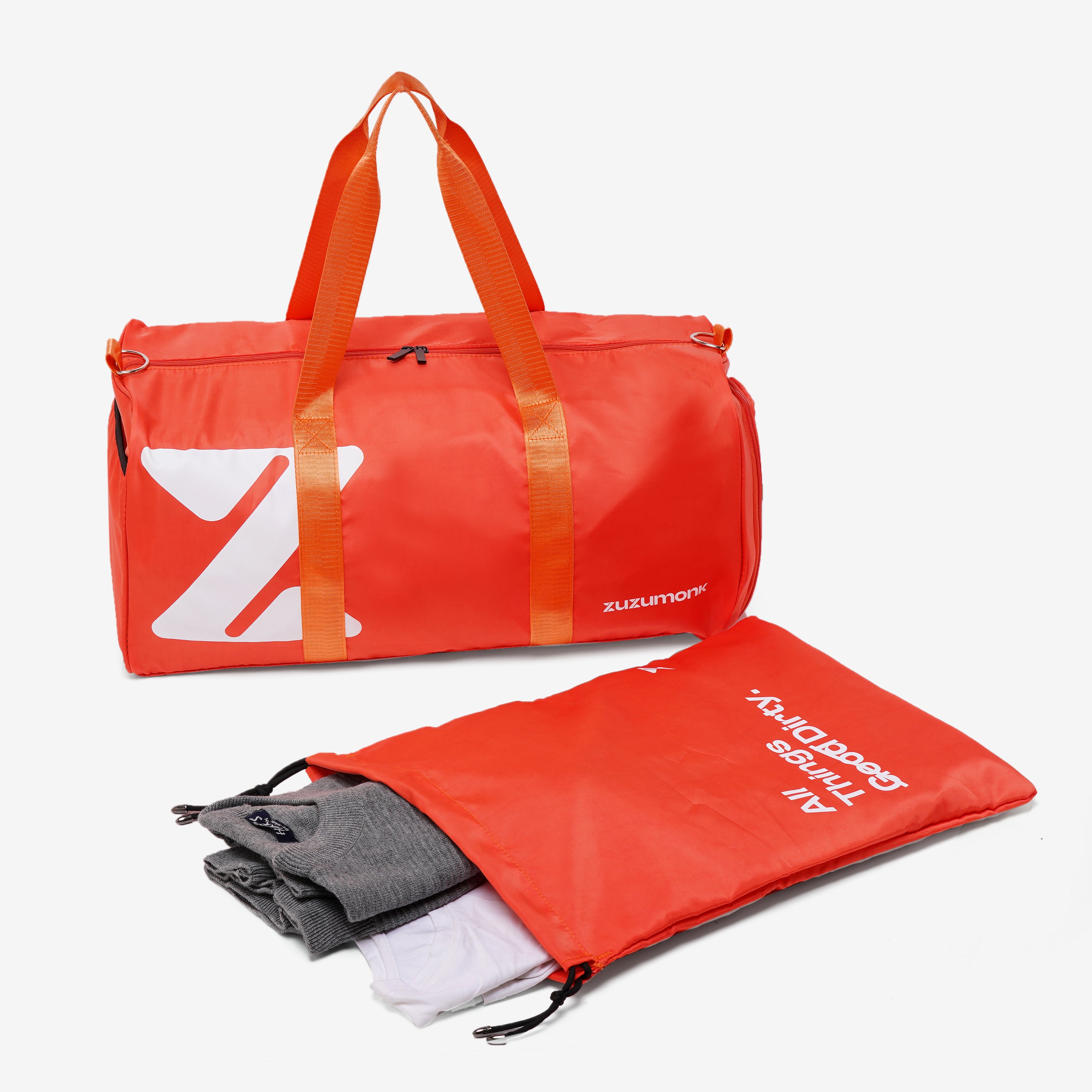 【ボクくん様用】JUMALHAMARA / Songless Shores The Zuzumonk Gym Bag v2.0 Inferno Orange